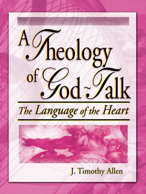 cover image of A Theology of God-Talk